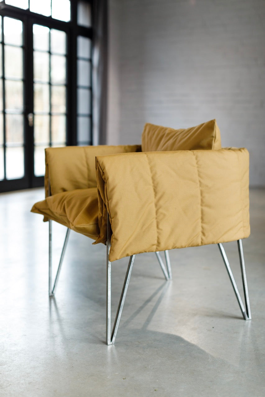 Golden Sandstone Armchair