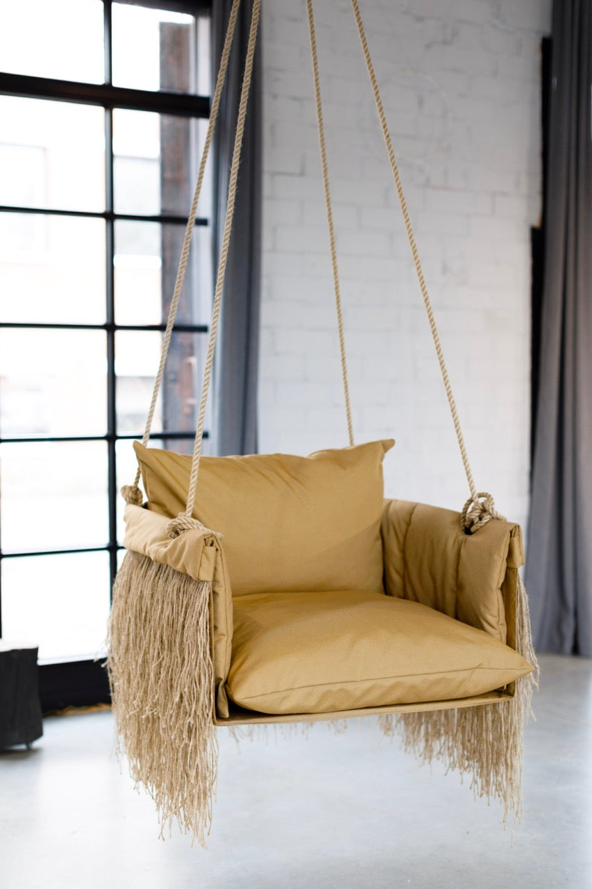 Golden Meadow Swing Chair